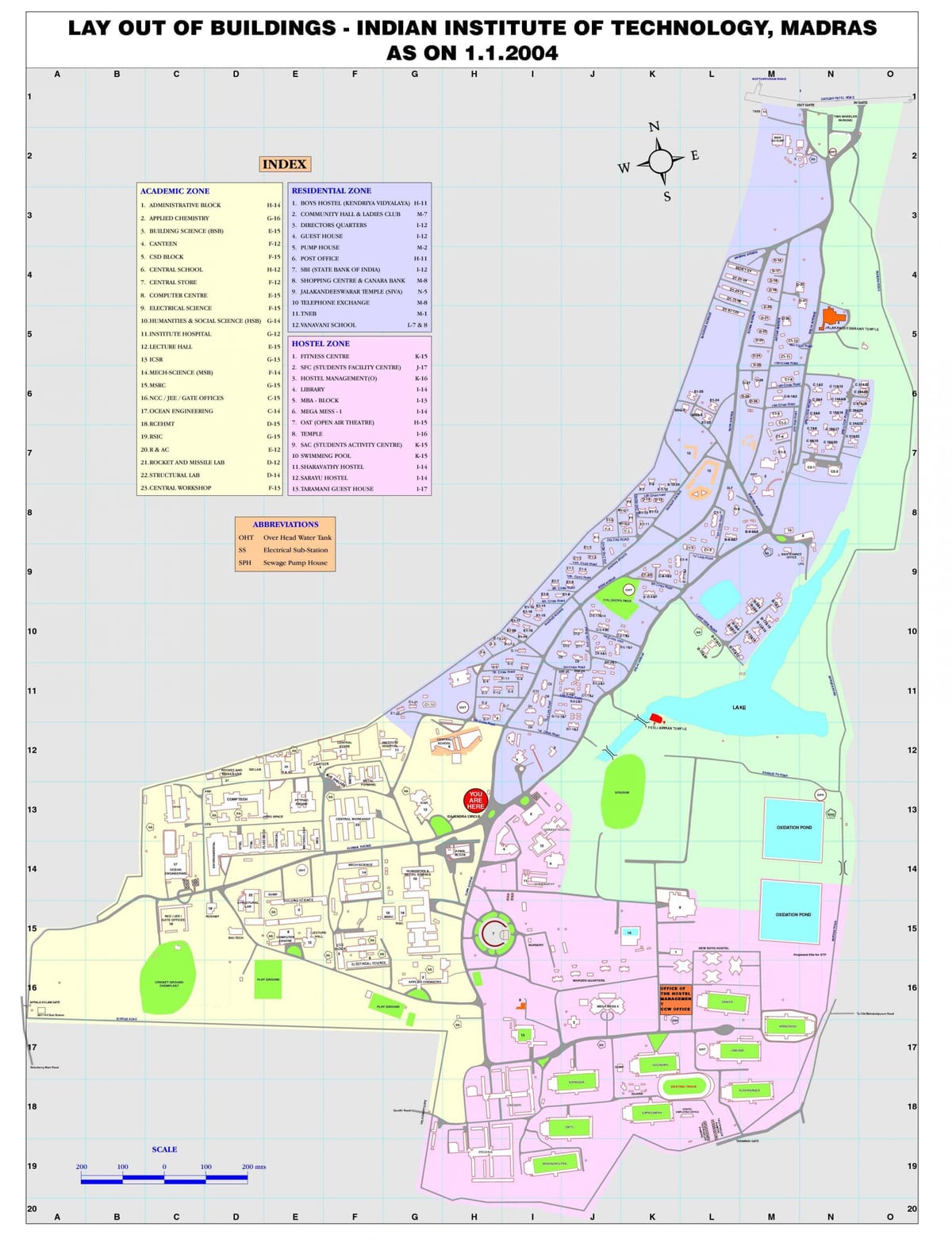 иит Chennai քարտեզի վրա